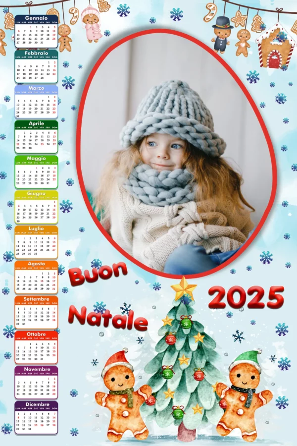 Calendari Annuali a tema 2025 C2223